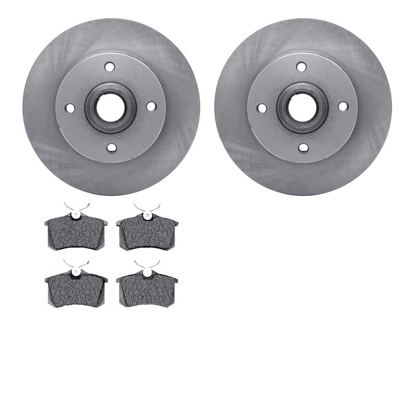 Dynamic Friction Co 6502-74135, Rotors with 5000 Advanced Brake Pads 6502-74135
